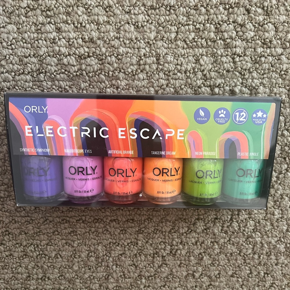 Orly Electric Escape 6-pack polish set